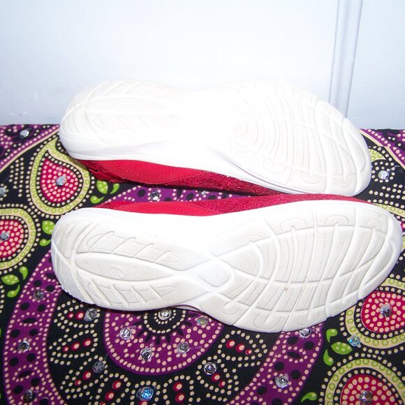 Easy Spirit e360 Esquelle Red Slip-On Shoes Sz 7.5 - Picture 5 of 5